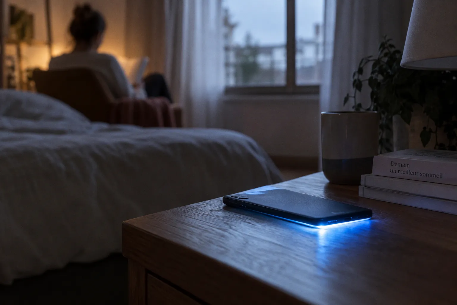 Lumière bleue et sommeil : ce que la science confirme ce soir