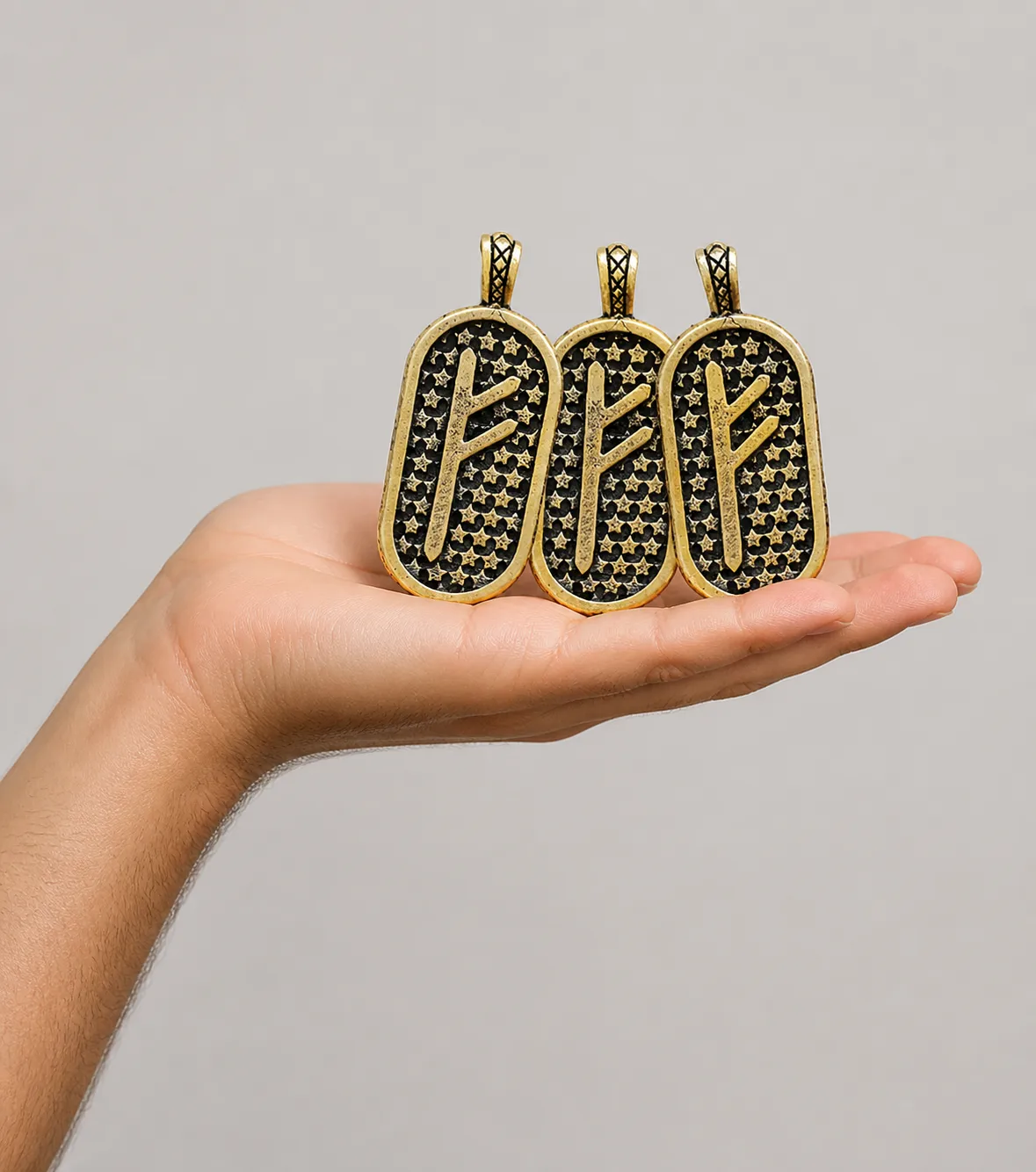 Fehu Amulet — le produit en main