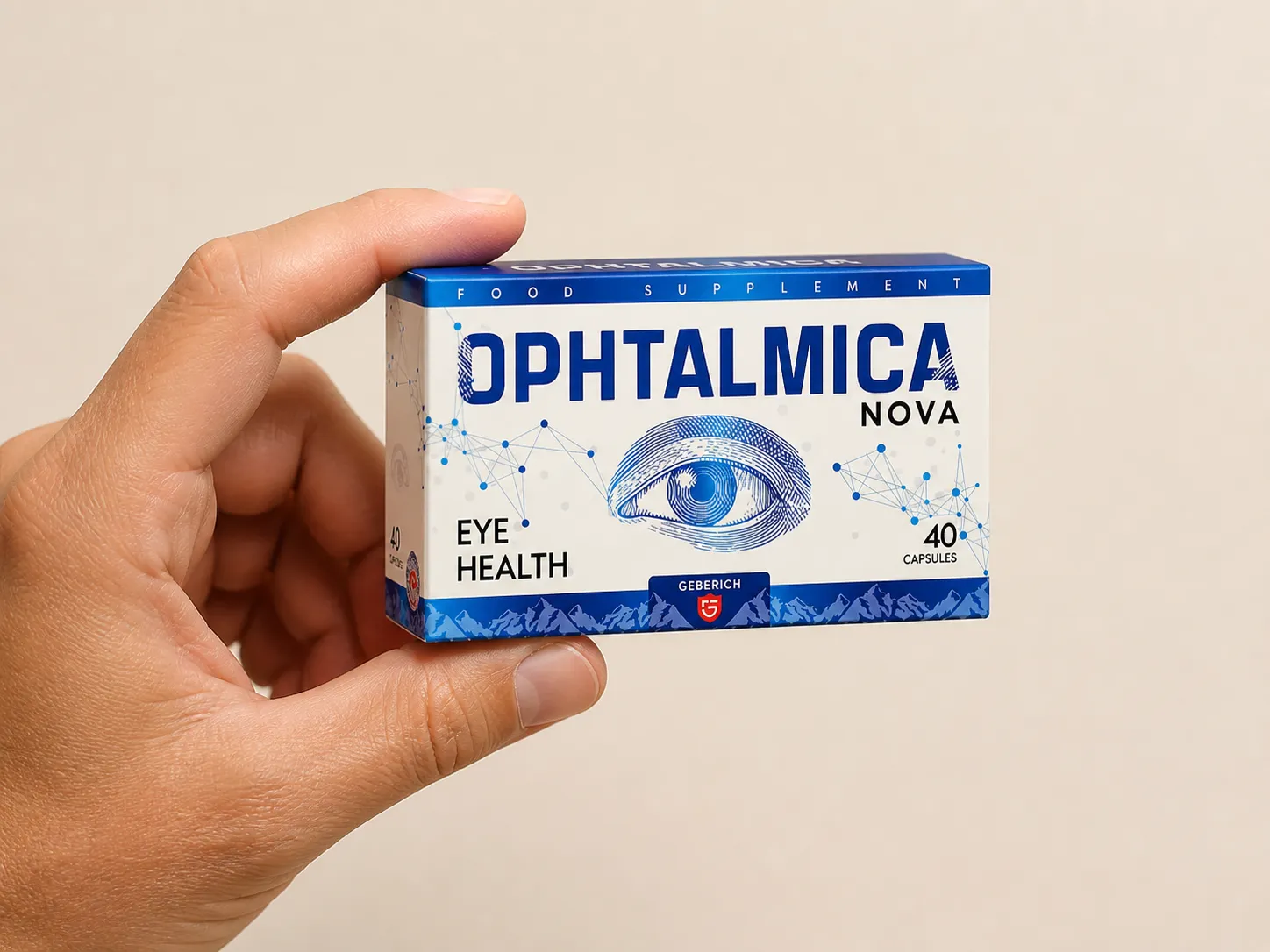 Ophtalmica — le produit en main