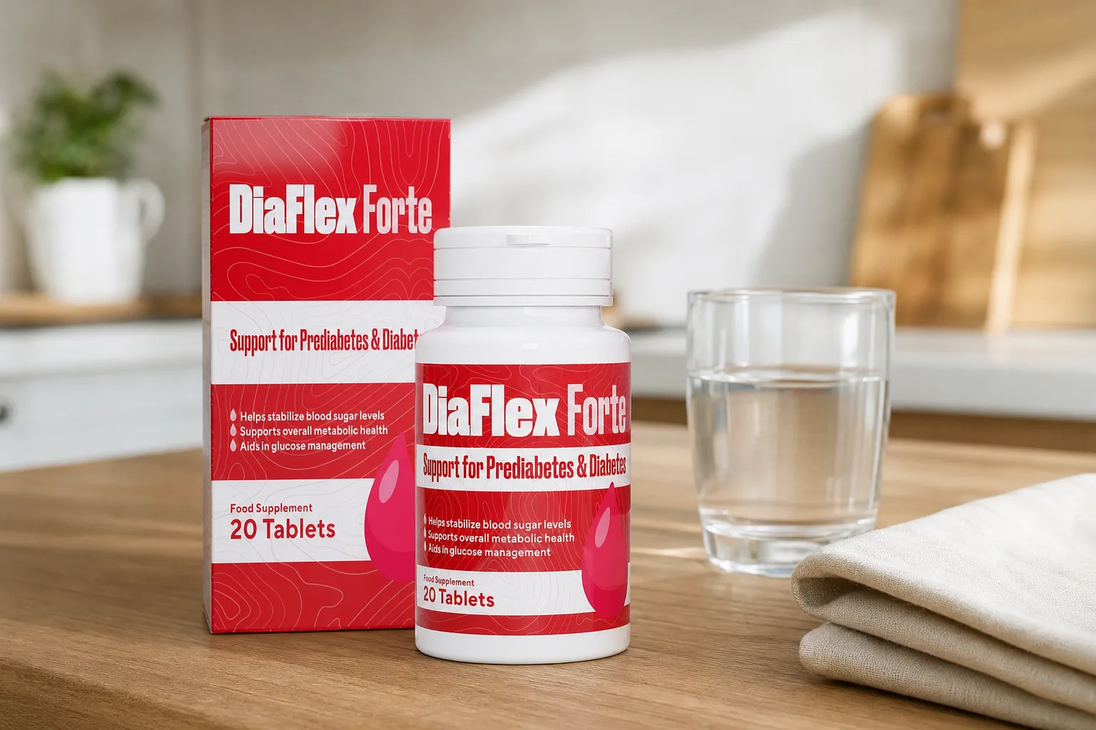 DiaFlex Forte — le produit au quotidien