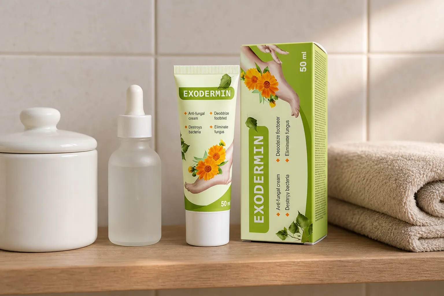Exodermin — le produit au quotidien