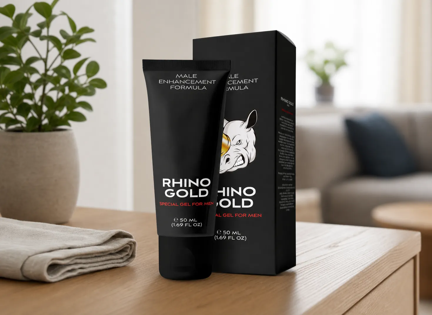 Rhino Gold Gel — le produit au quotidien