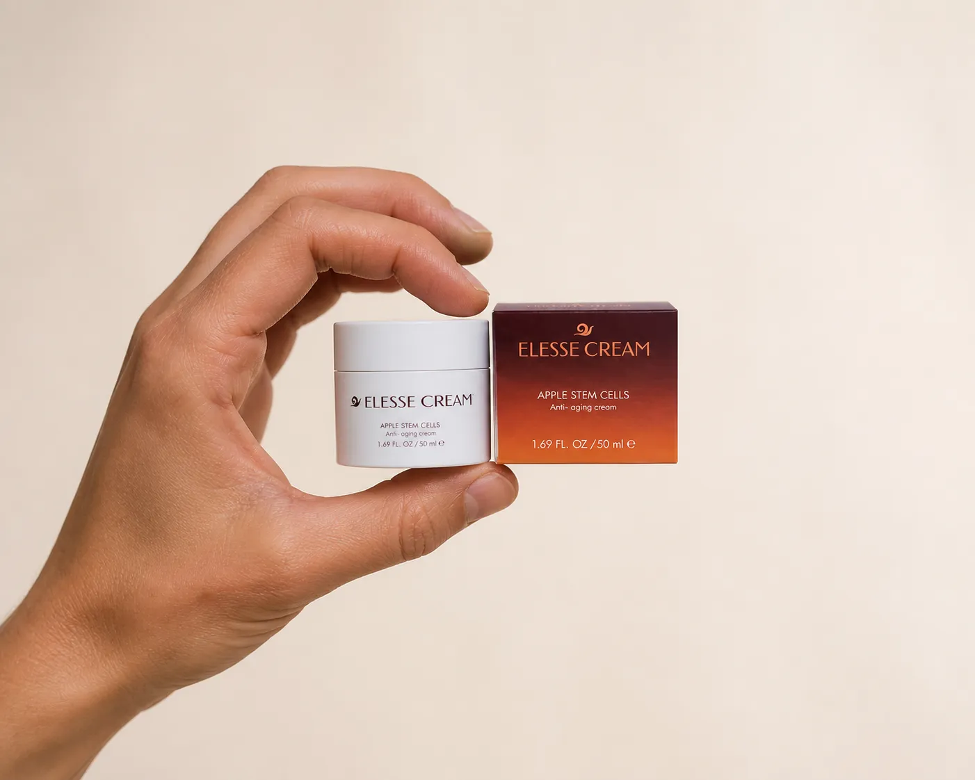Elesse Cream — le produit en main