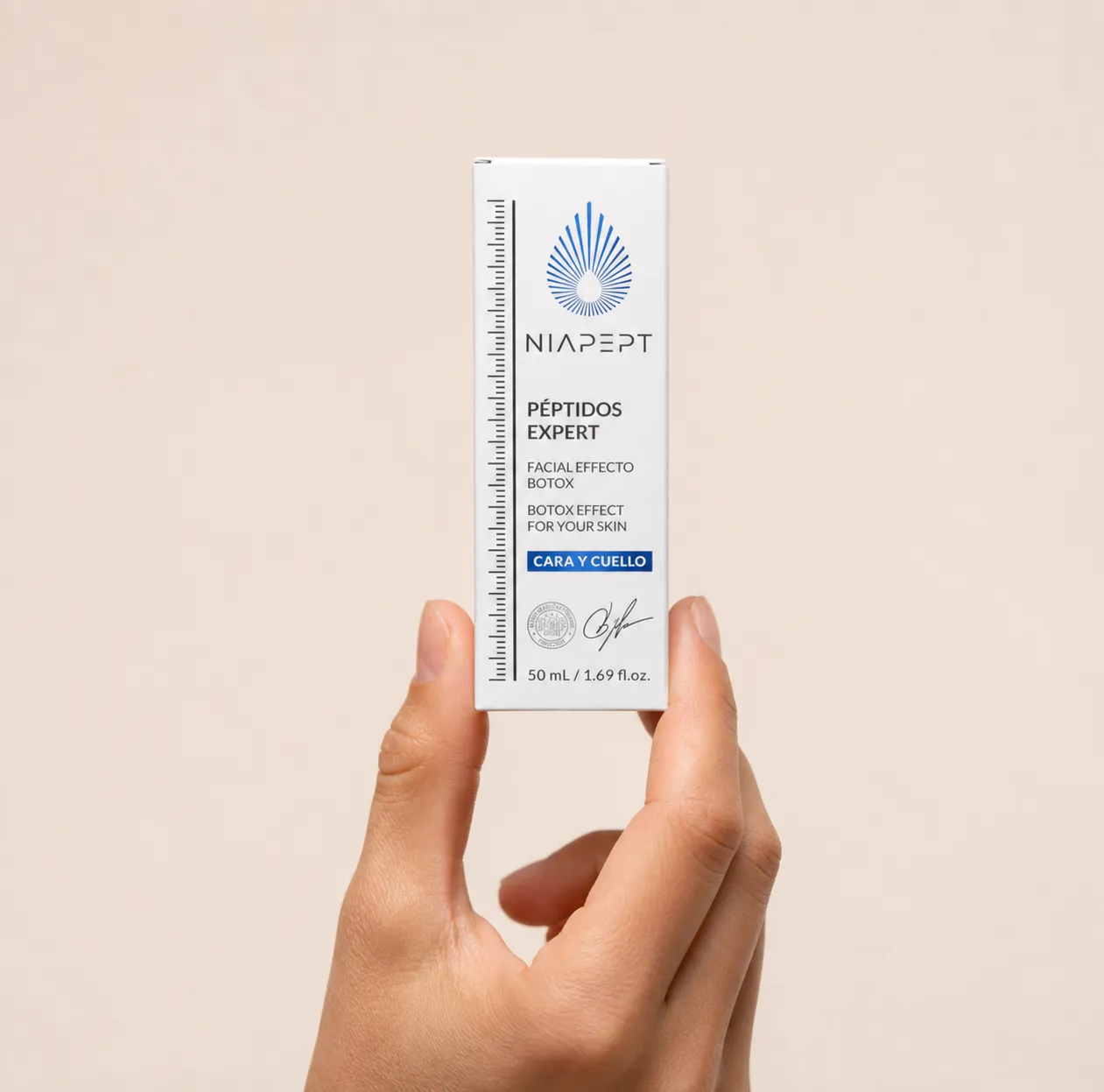 Niapept — le produit en main