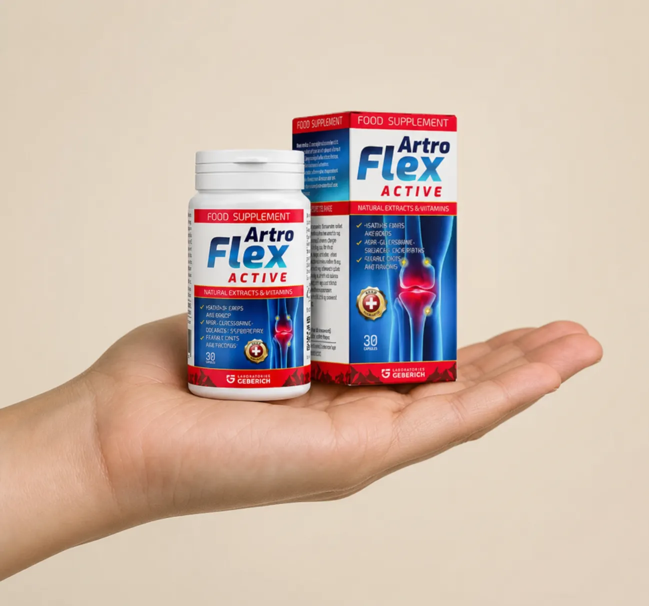 Artroflex Active — le produit en main
