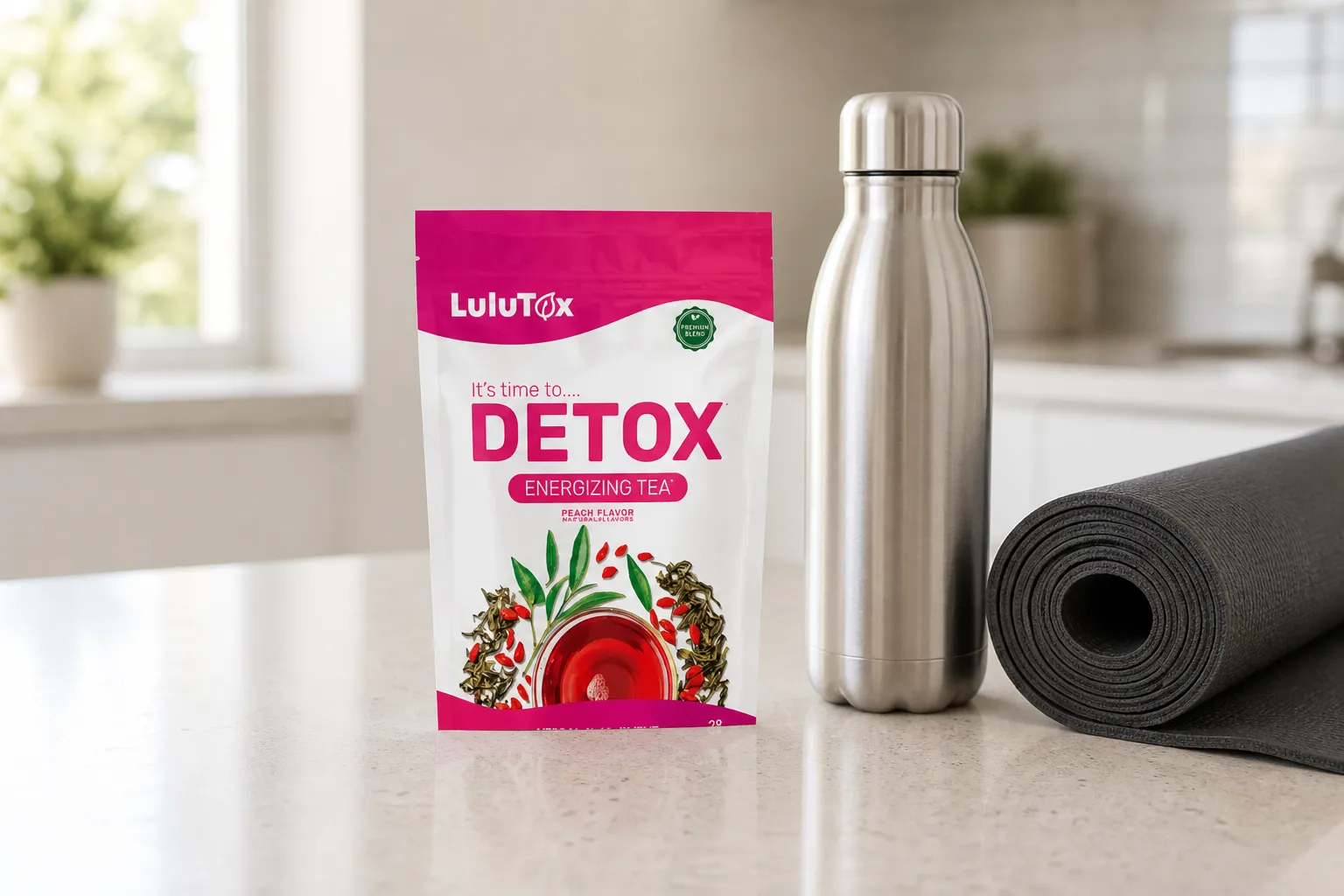 Lulutox Detox Tea HCTC — le produit au quotidien