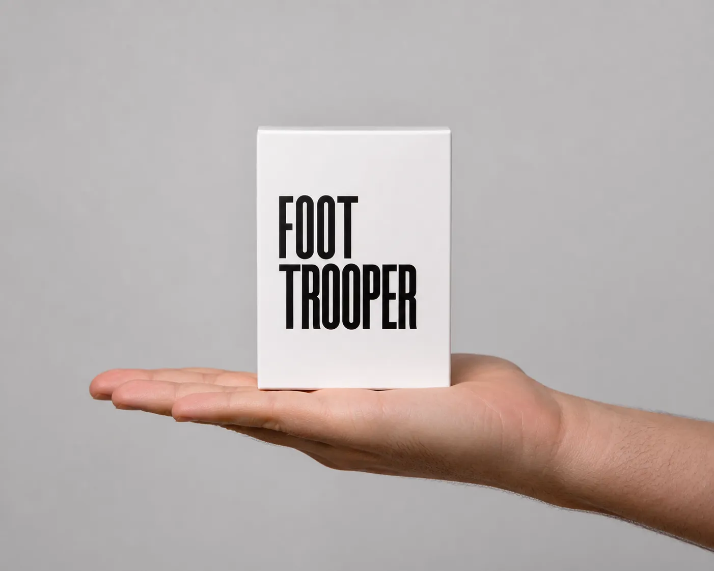 Foot Trooper — le produit en main