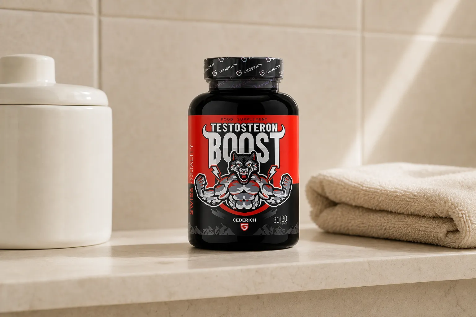 Testosteron Boost — le produit au quotidien
