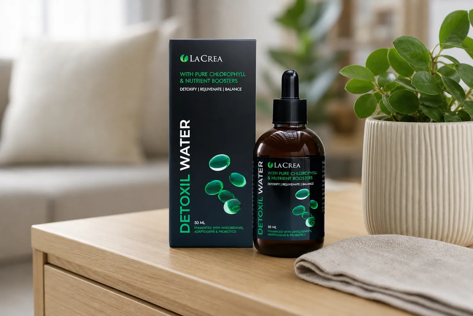 Detoxil Water gastro — le produit au quotidien