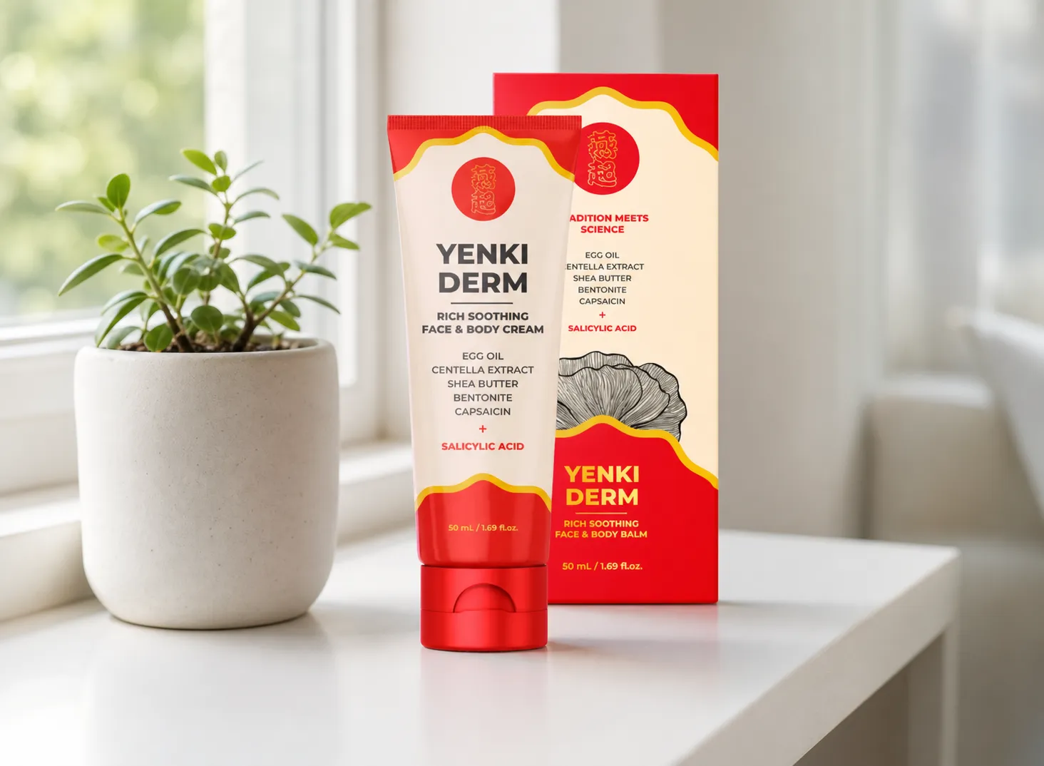 Yenki Derm — le produit au quotidien