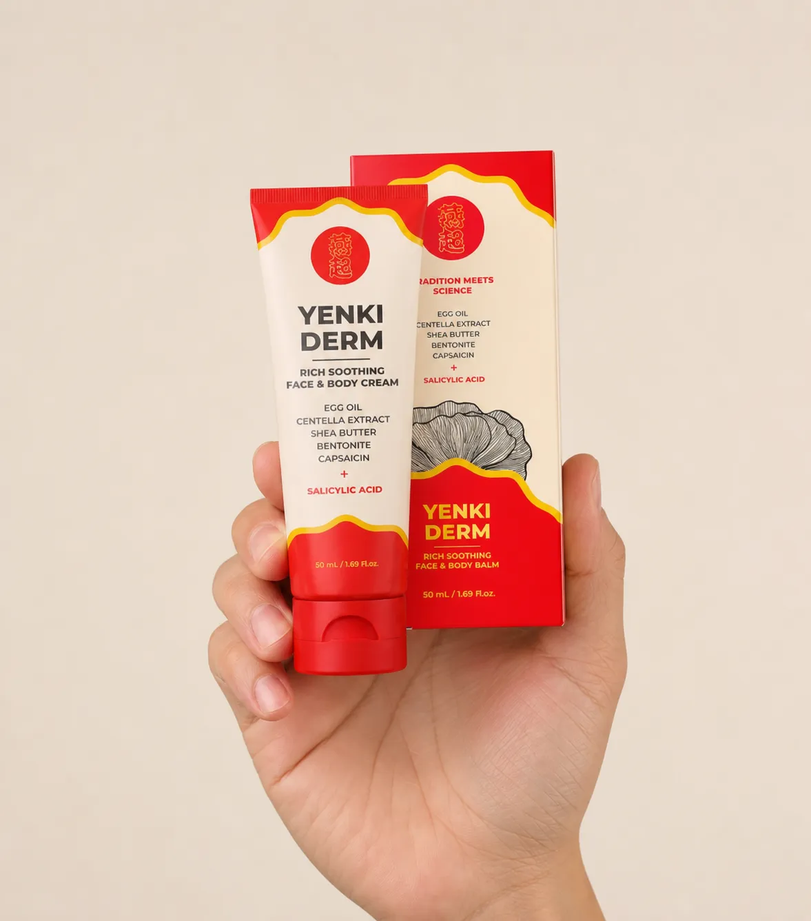 Yenki Derm — le produit en main