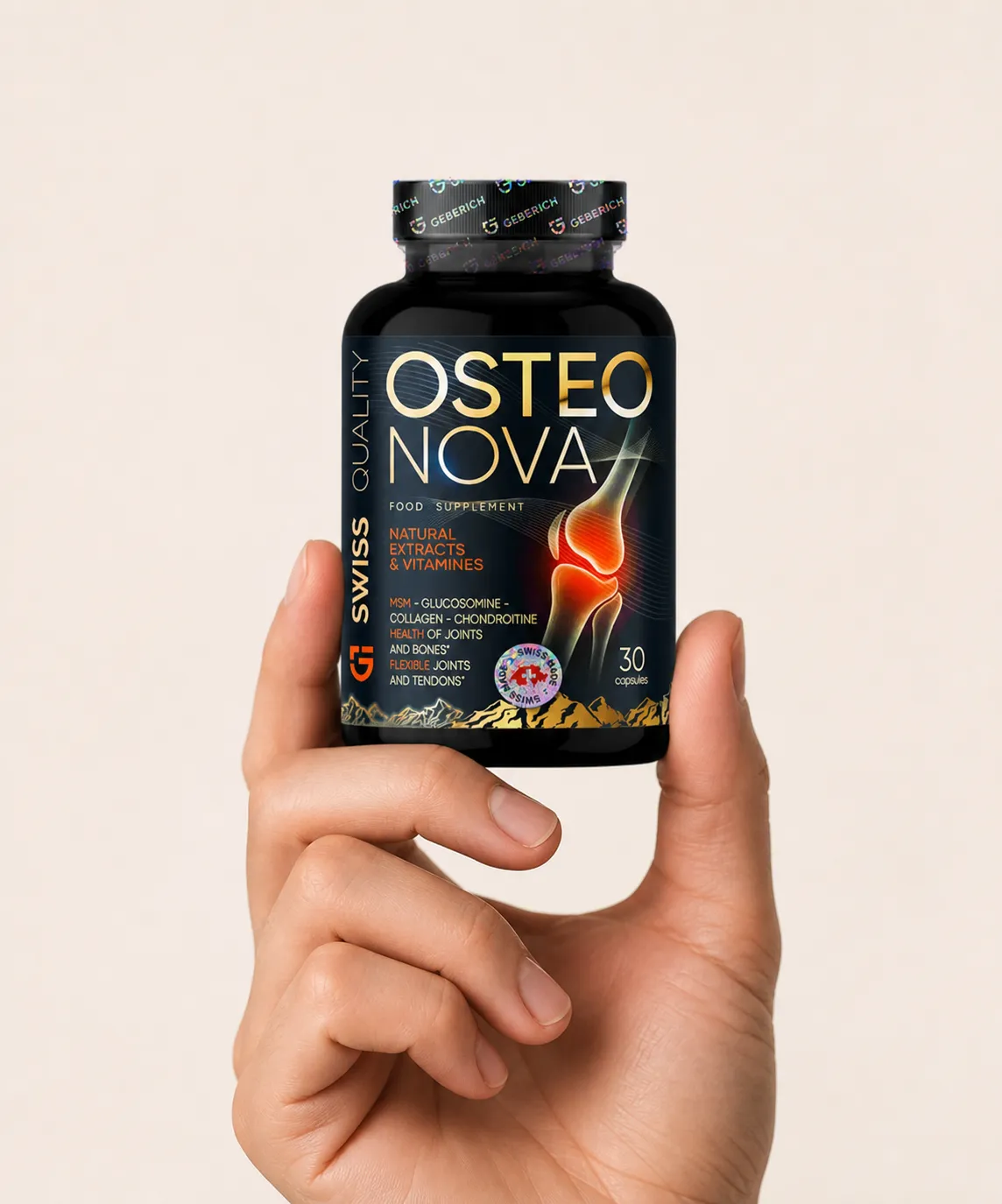 OsteoNova — le produit en main