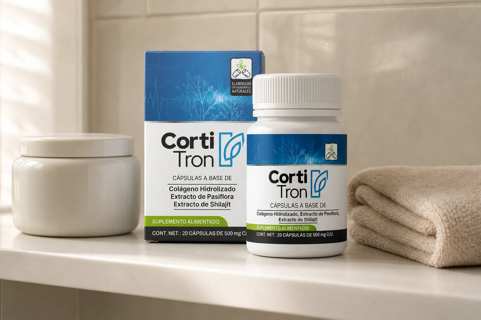 Cortitron — le produit au quotidien