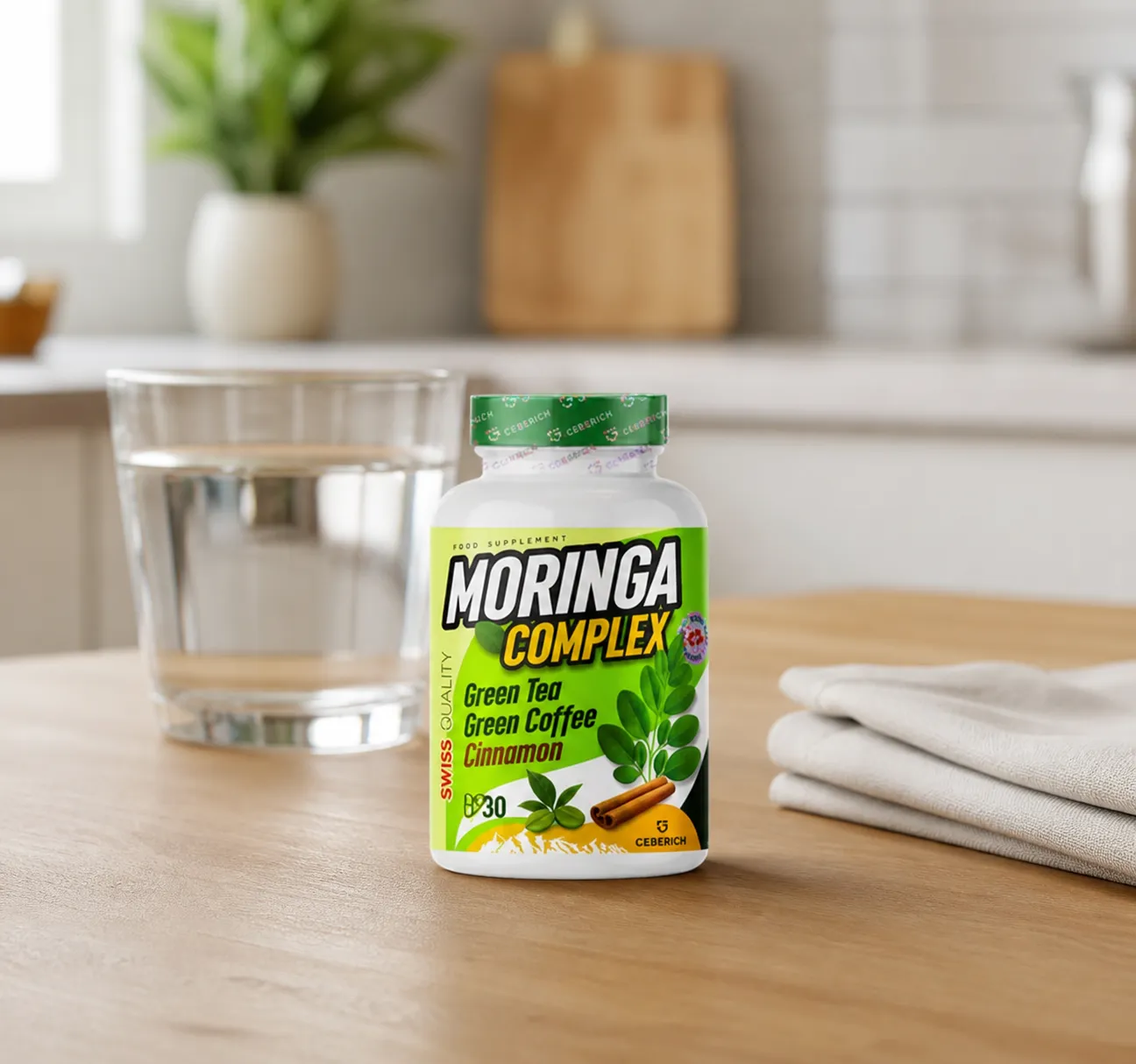 Moringa Complex — le produit au quotidien