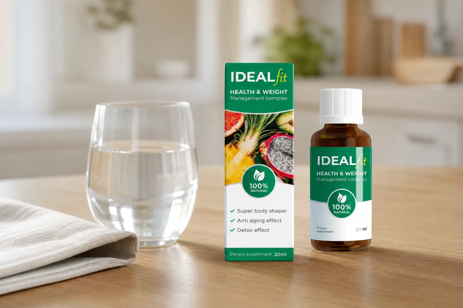 IdealFit — le produit au quotidien