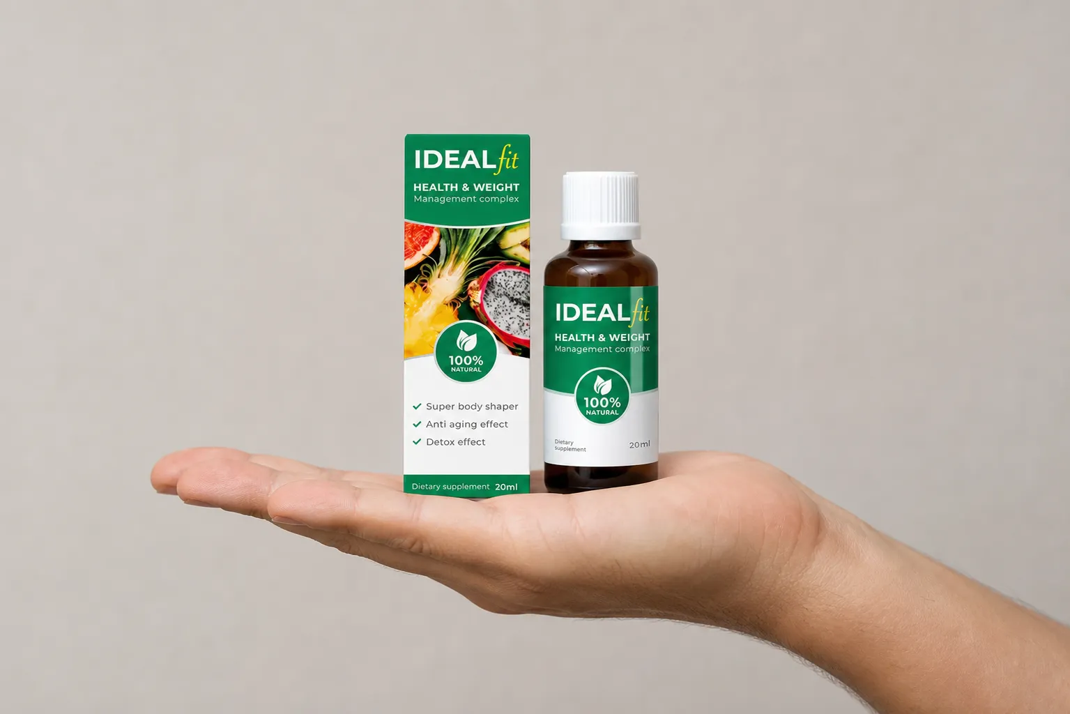 IdealFit — le produit en main