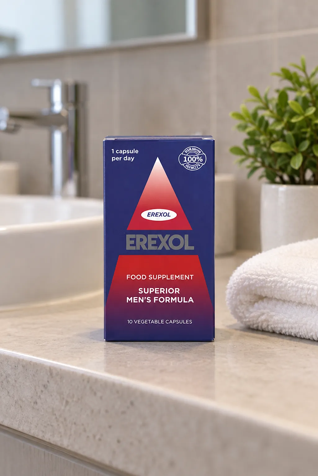 Erexol — le produit au quotidien